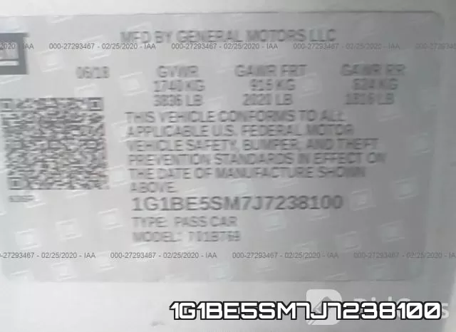 1G1BE5SM7J7238100 фото 10
