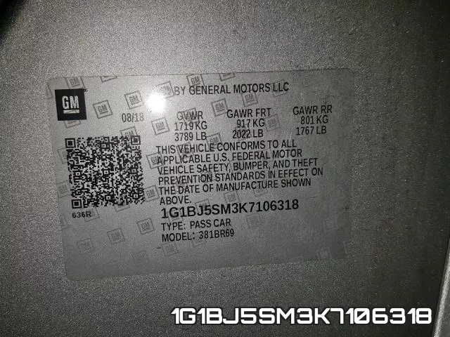 1G1BJ5SM3K7106318 фото 2
