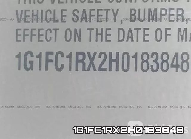 1G1FC1RX2H0183848 фото 10
