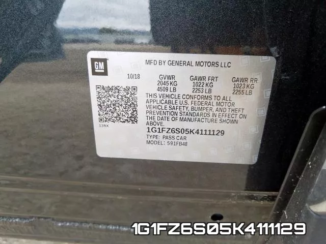 1G1FZ6S05K4111129 фото 2