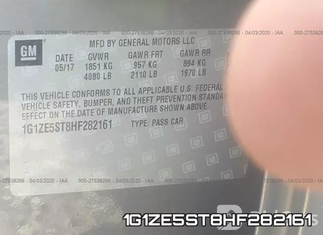 1G1ZE5ST8HF282161 фото 10