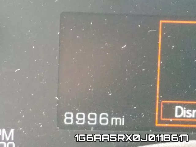 1G6AA5RX0J0118617 фото 9