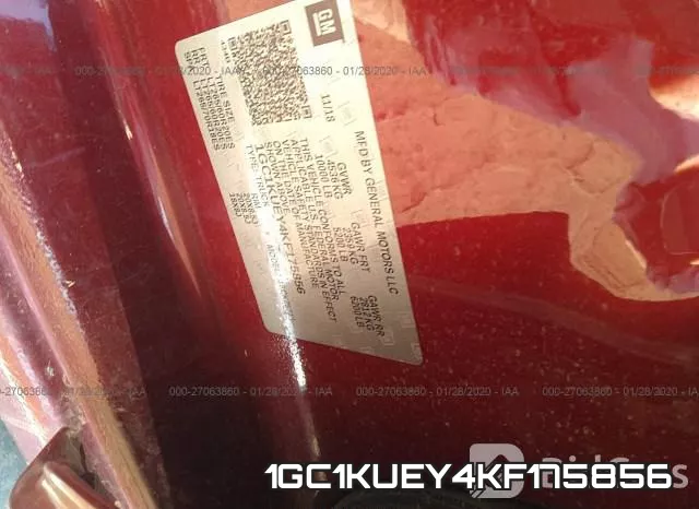 1GC1KUEY4KF175856 фото 10
