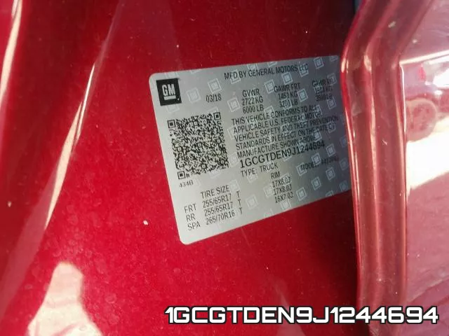 1GCGTDEN9J1244694 фото 2