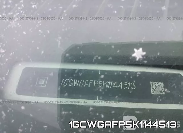 1GCWGAFP5K1144513 фото 10