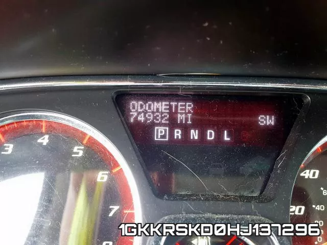 1GKKRSKD0HJ137296 фото 9