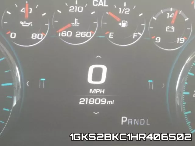 1GKS2BKC1HR406502 фото 9