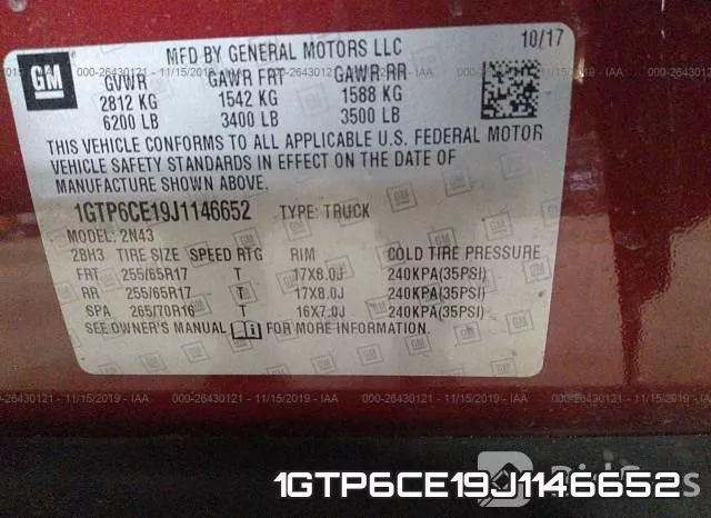 1GTP6CE19J1146652 фото 10