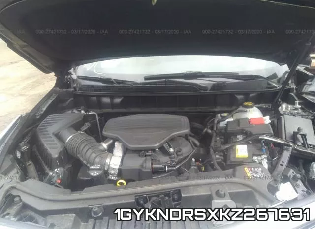 1GYKNDRSXKZ267631 фото 2