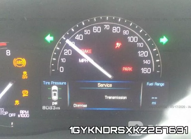 1GYKNDRSXKZ267631 фото 8