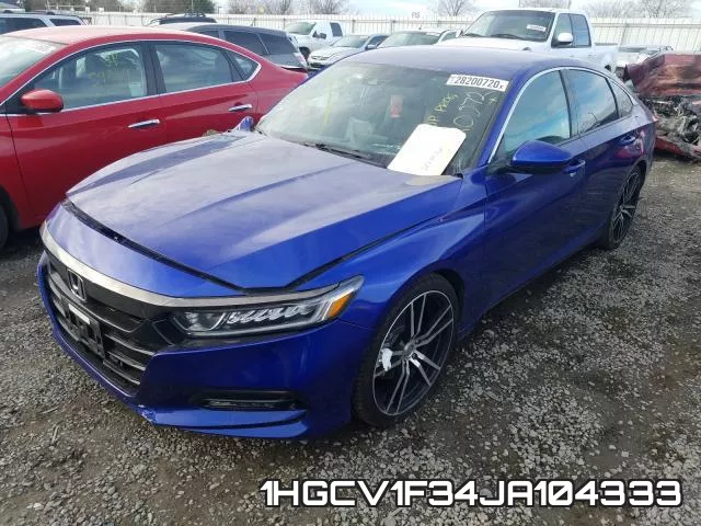 1HGCV1F34JA104333 фото 3