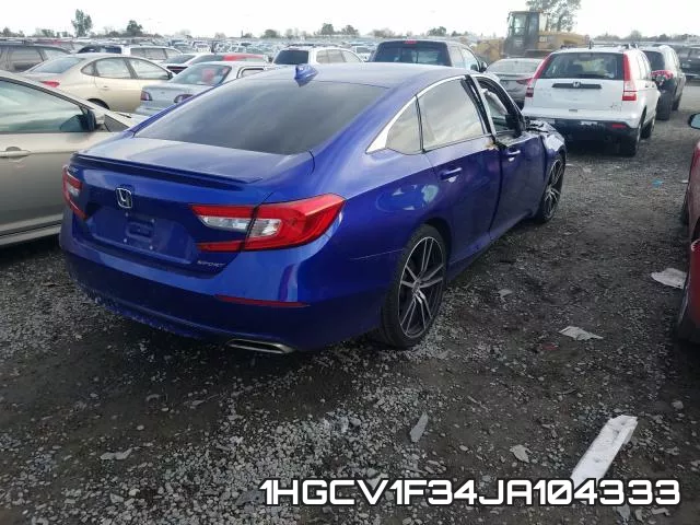1HGCV1F34JA104333 фото 5