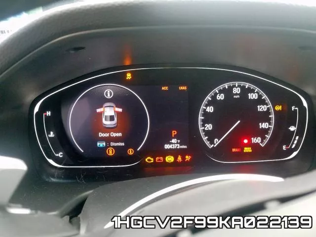 1HGCV2F99KA022139 фото 9