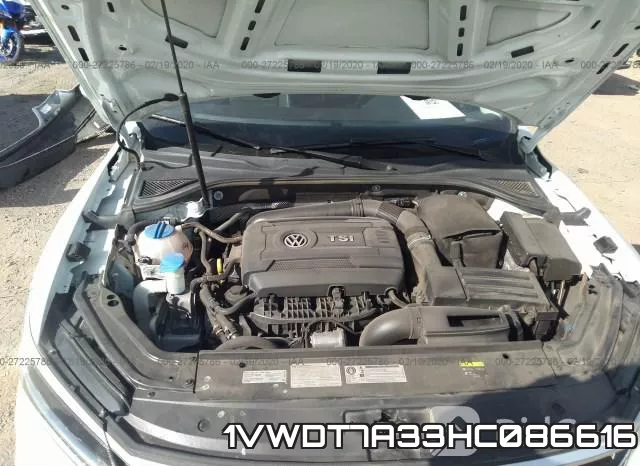 1VWDT7A33HC086616 фото 2