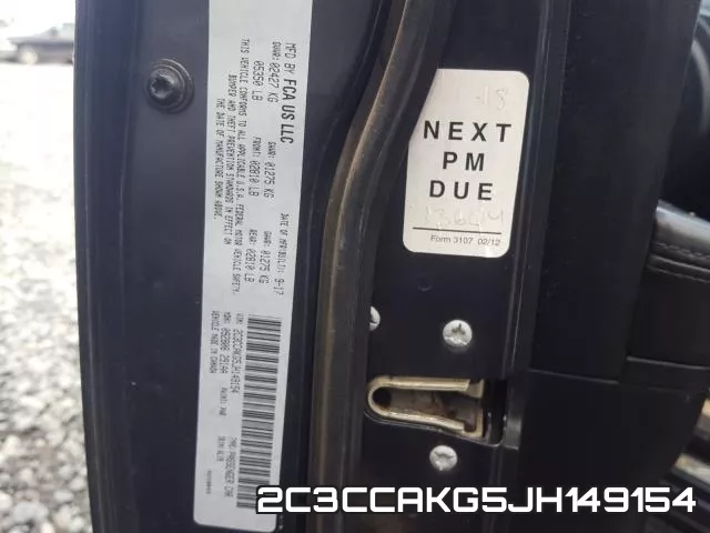 2C3CCAKG5JH149154 фото 2