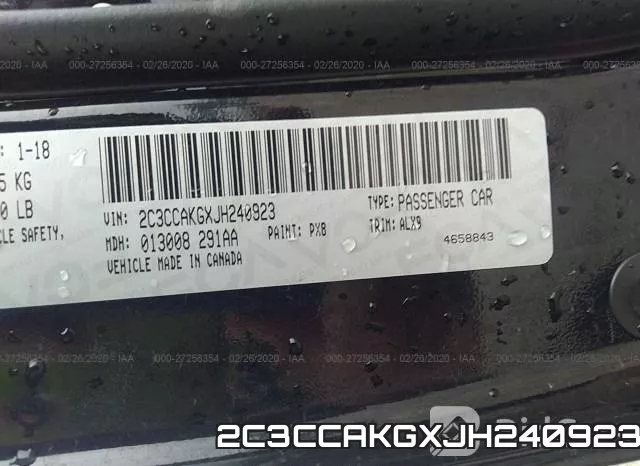 2C3CCAKGXJH240923 фото 10