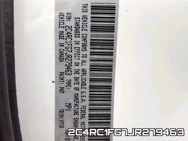 2C4RC1FG7JR279463 фото 2