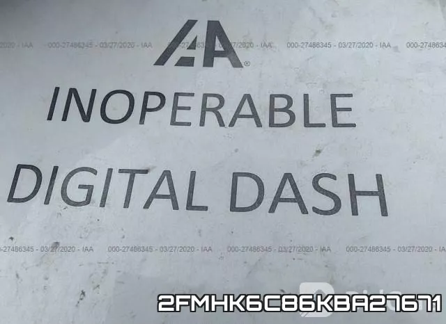 2FMHK6C86KBA27671 фото 8