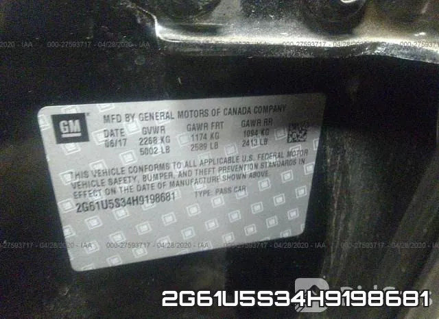 2G61U5S34H9198681 фото 10