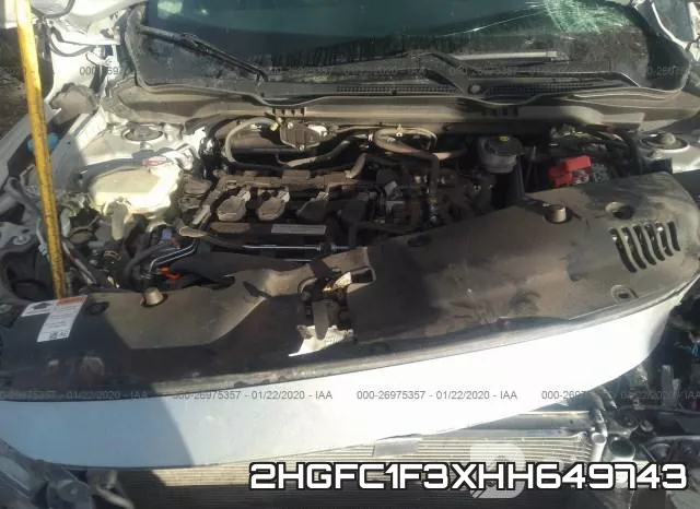 2HGFC1F3XHH649743 фото 2