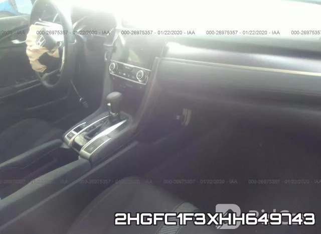 2HGFC1F3XHH649743 фото 6