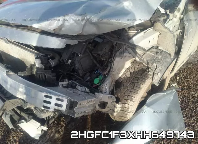 2HGFC1F3XHH649743 фото 7