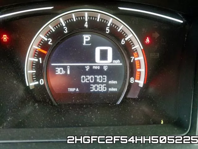 2HGFC2F54HH505225 фото 9