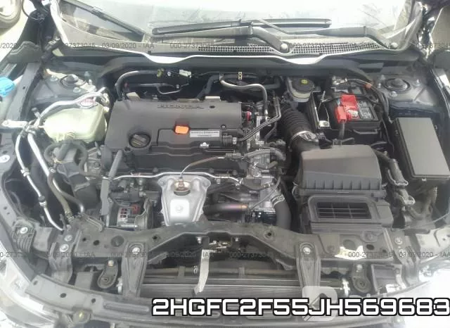 2HGFC2F55JH569683 фото 2