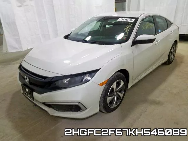 2HGFC2F67KH546089 фото 3