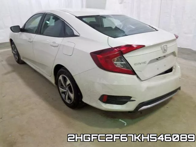 2HGFC2F67KH546089 фото 4