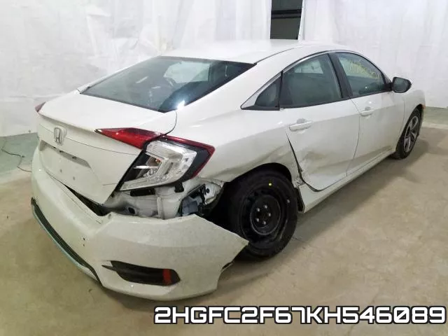 2HGFC2F67KH546089 фото 5