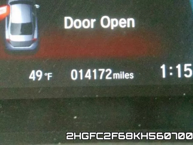 2HGFC2F68KH560700 фото 9