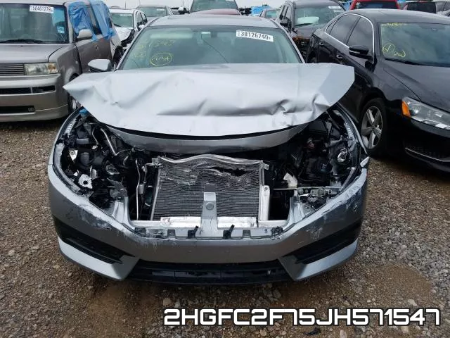 2HGFC2F75JH571547 фото 8