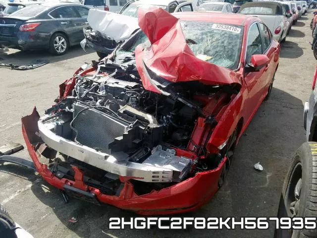 2HGFC2F82KH567935 фото 3