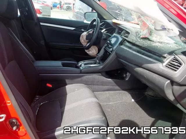 2HGFC2F82KH567935 фото 6