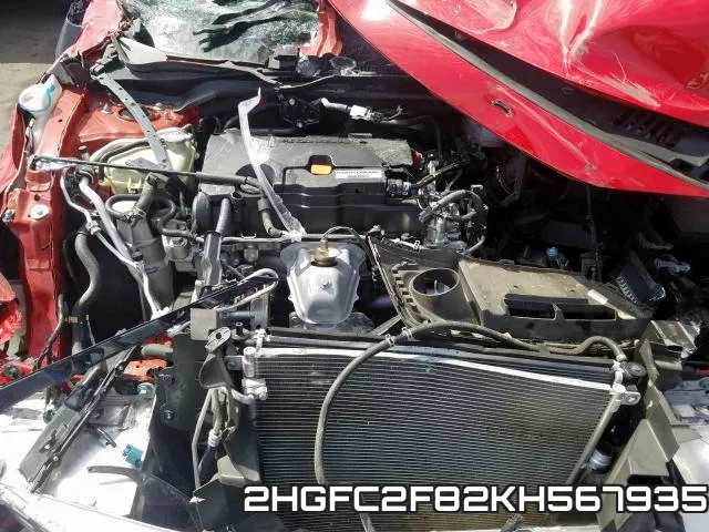 2HGFC2F82KH567935 фото 8