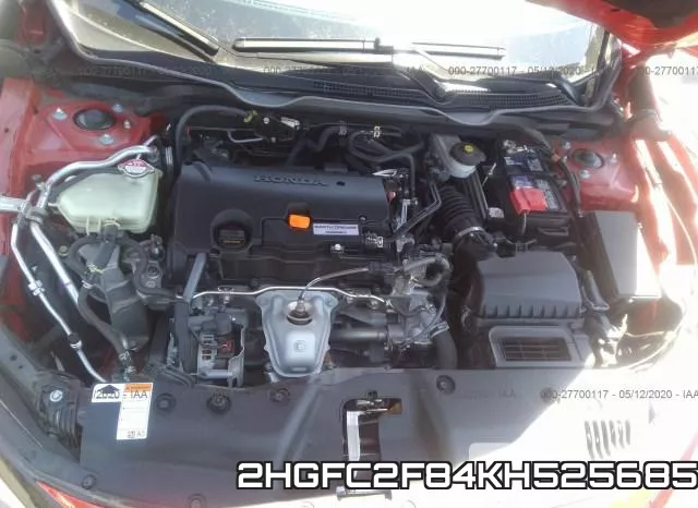 2HGFC2F84KH525685 фото 2