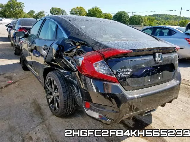 2HGFC2F84KH565233 фото 4