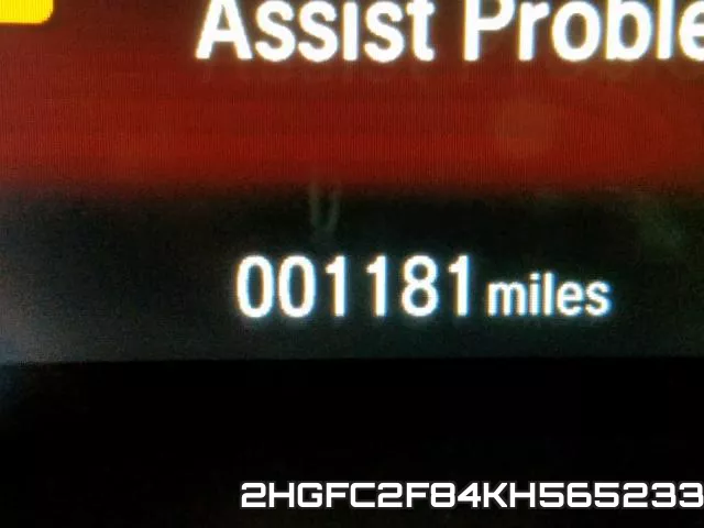 2HGFC2F84KH565233 фото 9