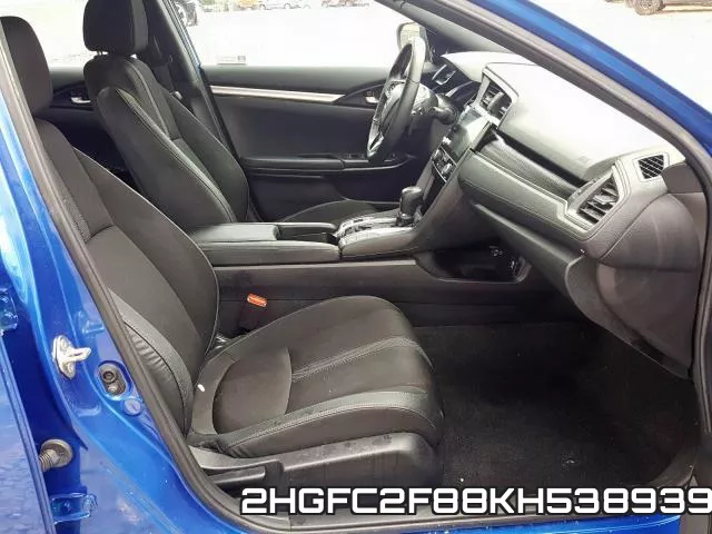 2HGFC2F88KH538939 фото 6