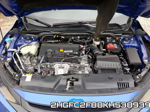 2HGFC2F88KH538939 фото 8