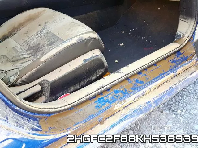 2HGFC2F88KH538939 фото 10