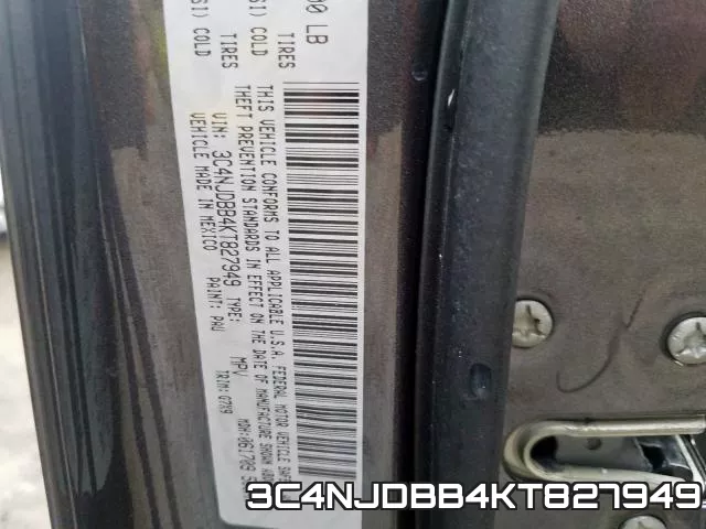 3C4NJDBB4KT827949 фото 2
