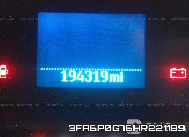 3FA6P0G76HR221189 фото 8