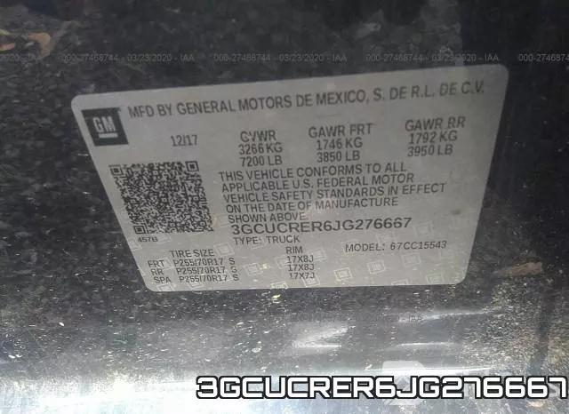 3GCUCRER6JG276667 фото 10