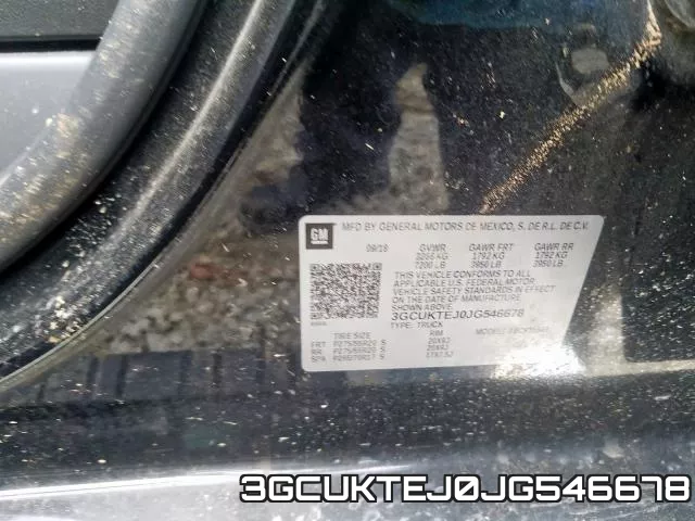 3GCUKTEJ0JG546678 фото 2