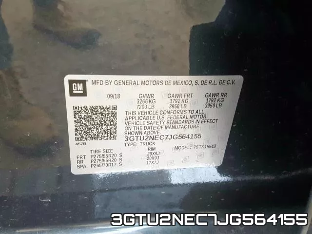 3GTU2NEC7JG564155 фото 2