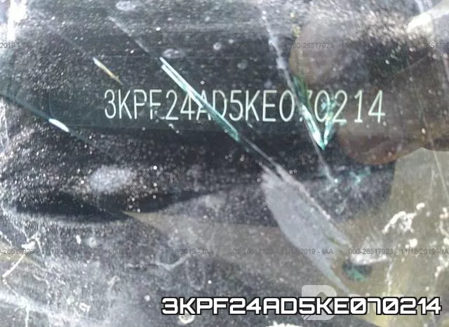 3KPF24AD5KE070214 фото 9