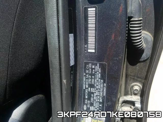 3KPF24AD7KE080758 фото 2