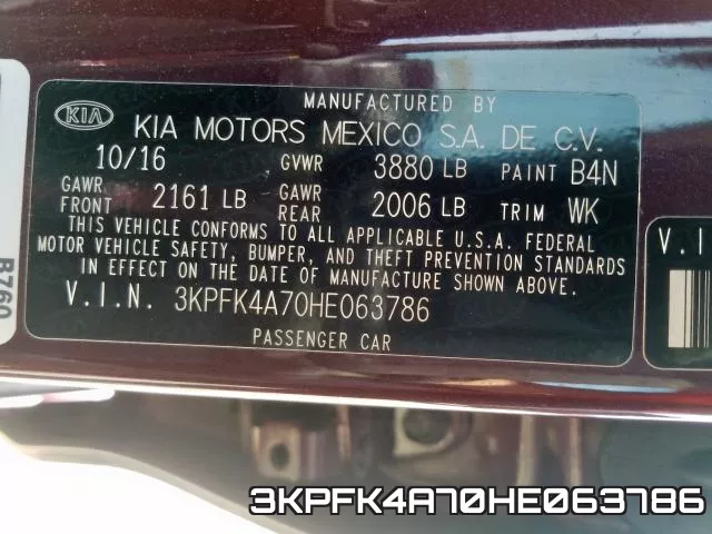 3KPFK4A70HE063786 фото 2